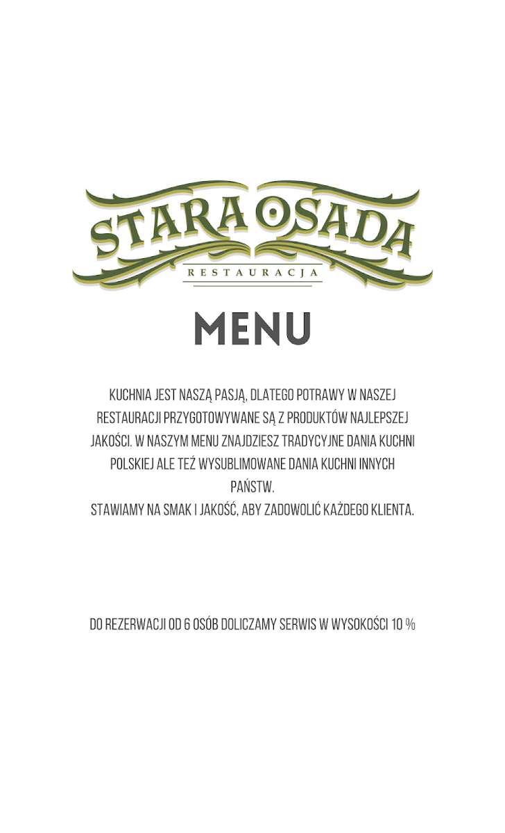 Menu Restauracja Stara Osada-5