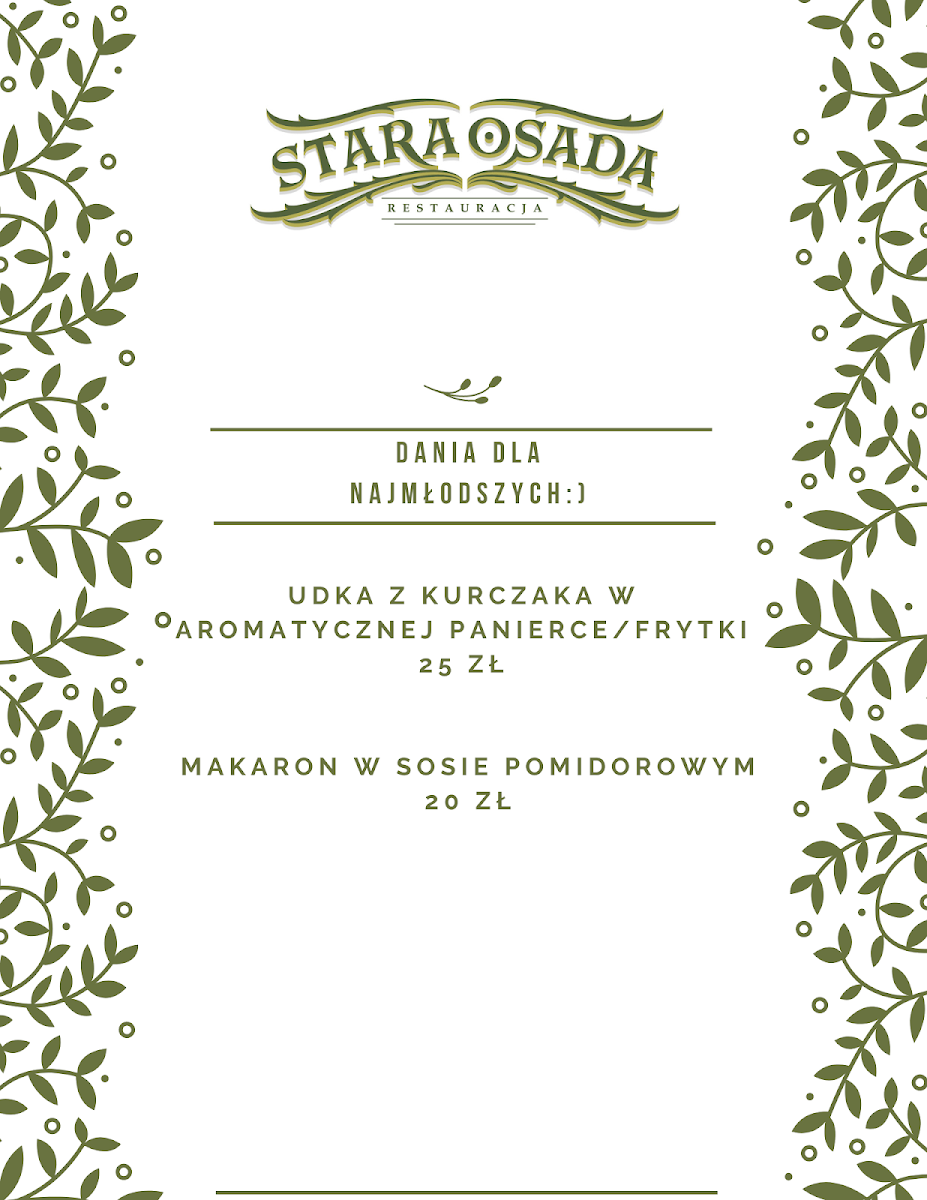 Menu Restauracja Stara Osada-6